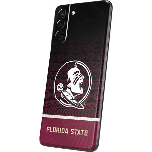 Florida State University Pattern Jersey Galaxy S21 Plus 5G Skin